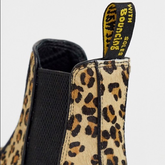 🔥Dr. Martens Flora Hair On Kensington 🐆NWT - Picture 4 of 13